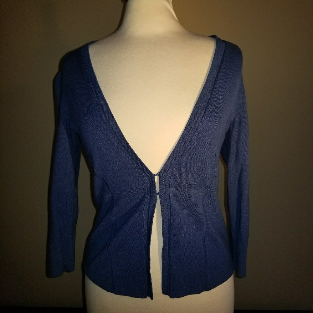 White House Black Market office cardigan S